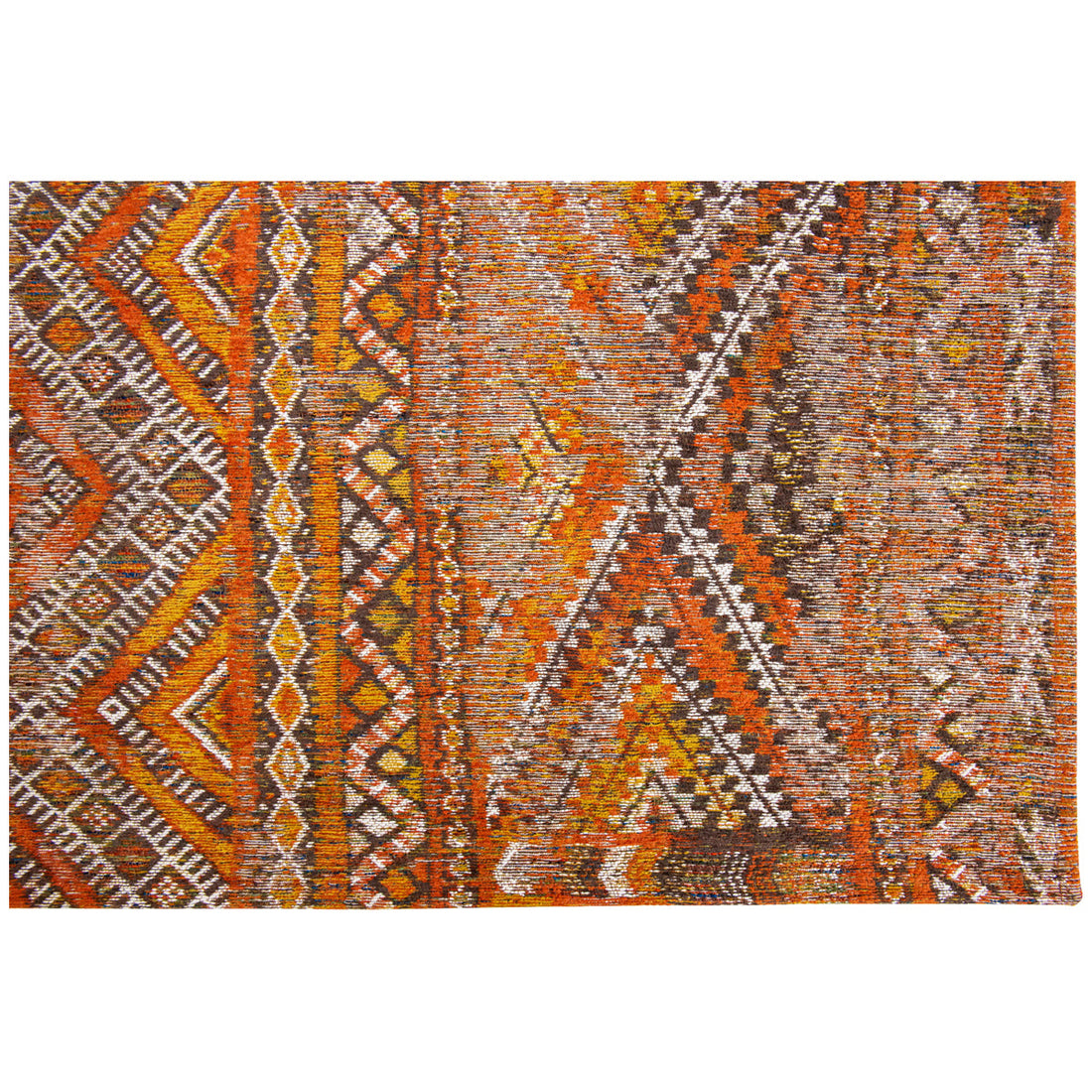 Louis de Poortere Antiquarian Kilim 9111 Riad Orange Rug