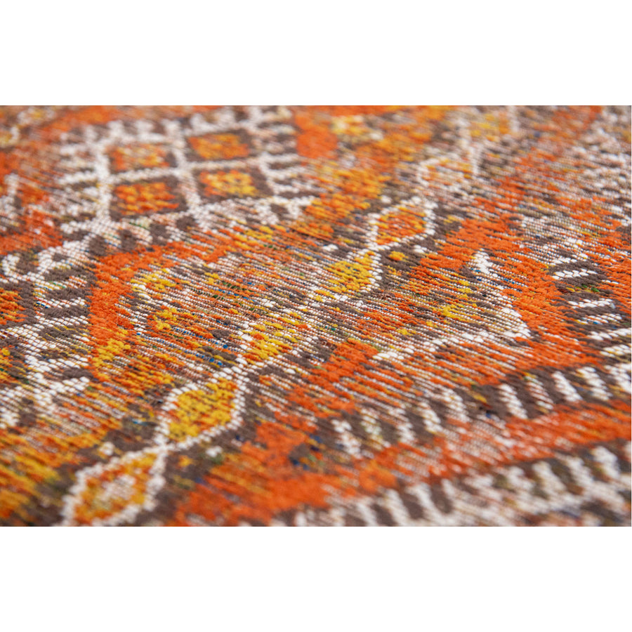 Louis de Poortere Antiquarian Kilim 9111 Riad Orange Rug