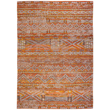 Louis de Poortere Antiquarian Kilim 9111 Riad Orange Rug