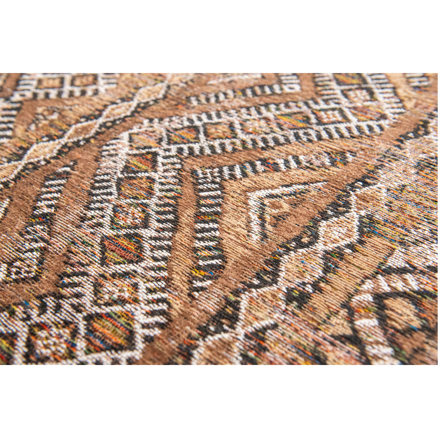 Louis de Poortere Antiquarian Kilim 9112 Agdal Brown Rug