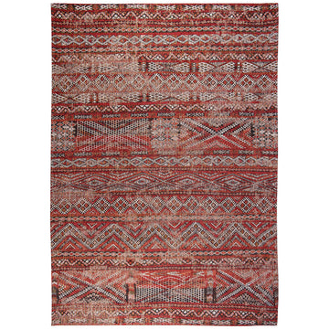 Louis de Poortere Antiquarian Kilim 9115 Fez Red Rug