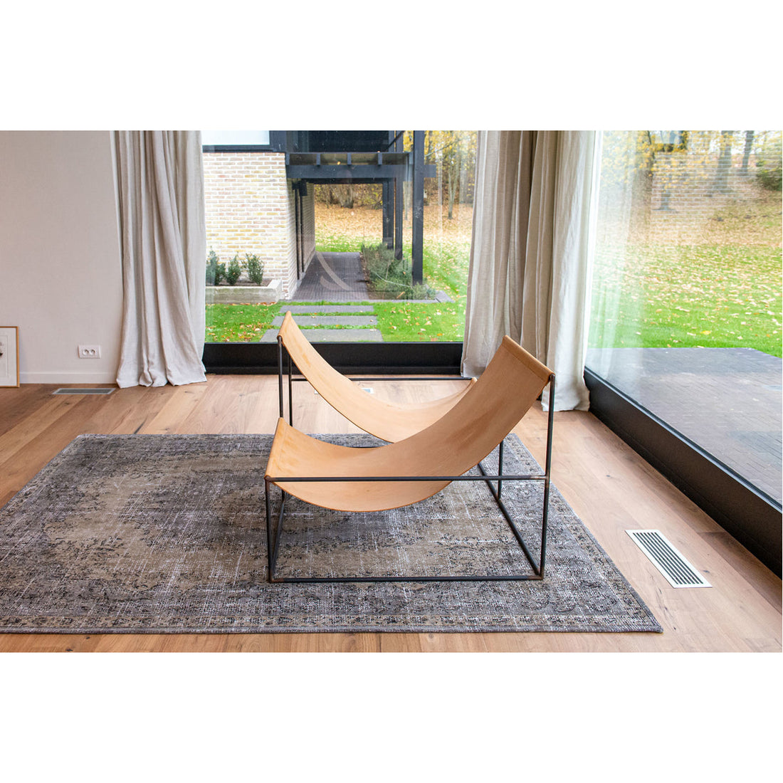 Louis de Poortere Palazzo Da Mosto 9138 Colonna Taupe Rug