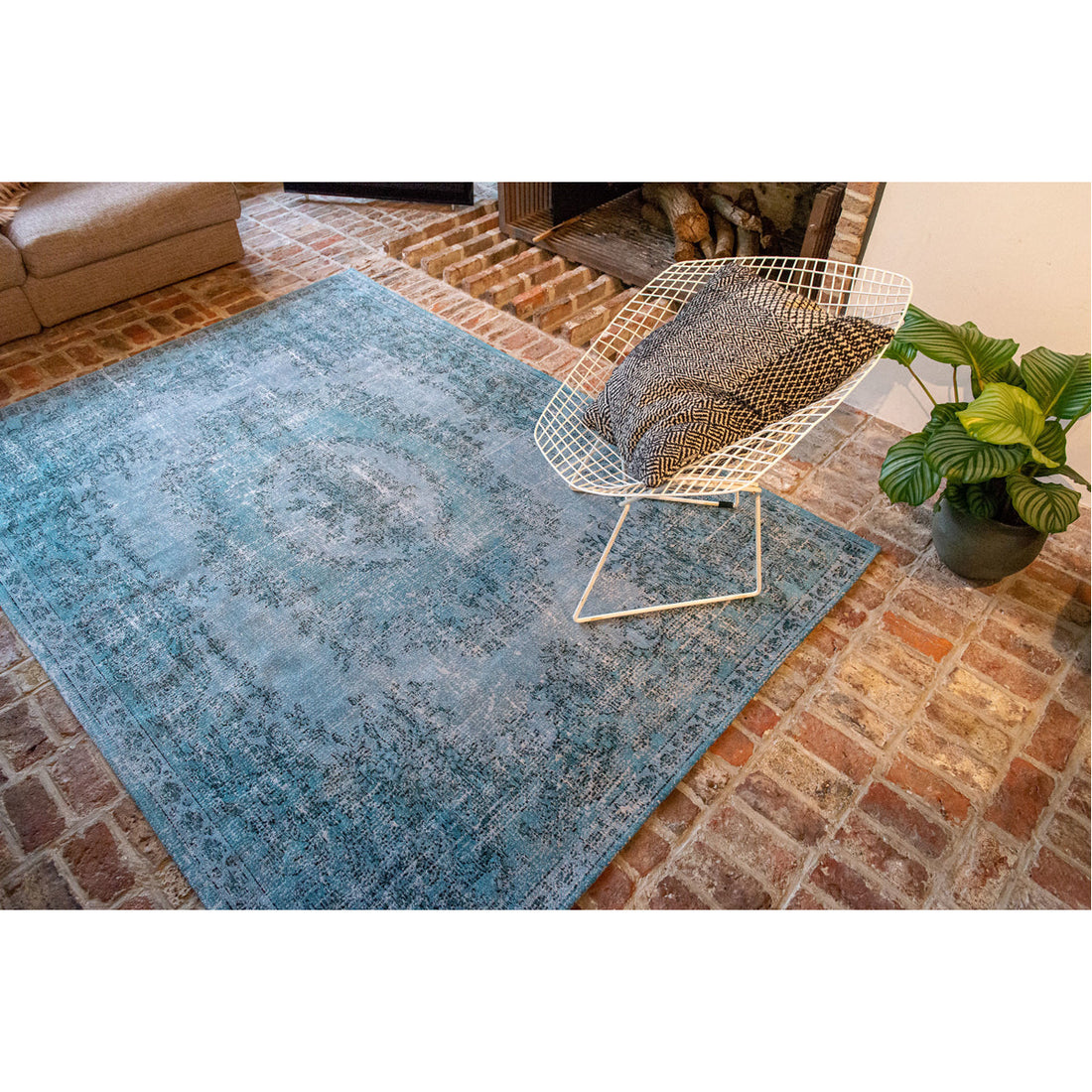 Louis de Poortere Palazzo Da Mosto 9140 Dandolo Blue Rug