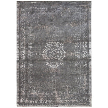 Louis de Poortere Fading World Medallion 9148 Stone Rug