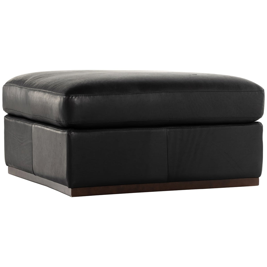 Four Hands Centrale Colt Sectional Ottoman - Heirloom Black