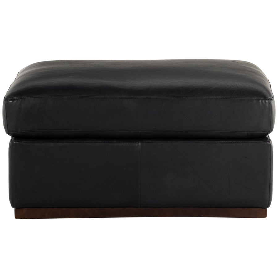 Four Hands Centrale Colt Sectional Ottoman - Heirloom Black