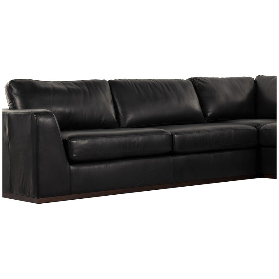 Four Hands Centrale Colt 3-Piece Heirloom Black Sectional