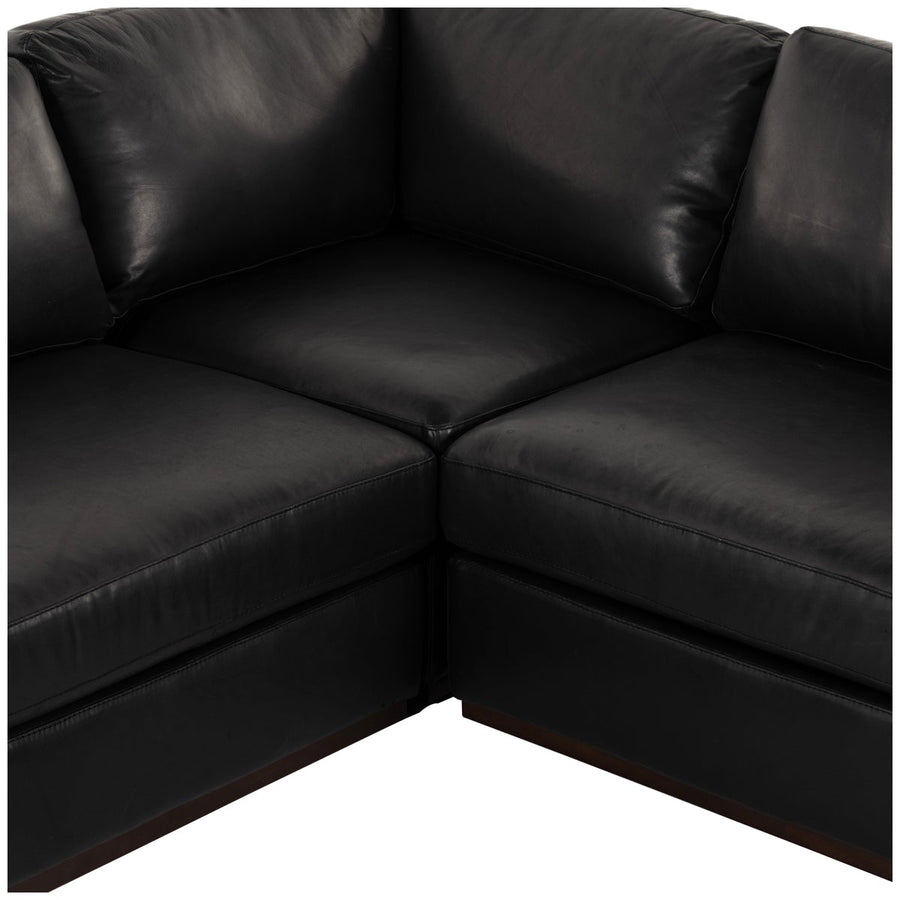 Four Hands Centrale Colt 3-Piece Heirloom Black Sectional