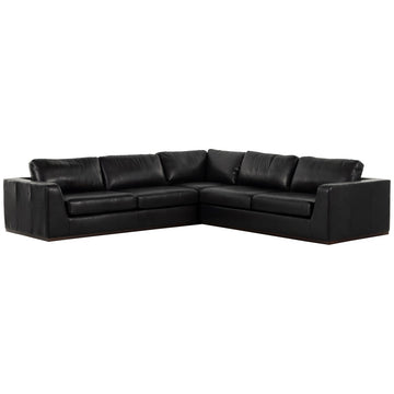 Four Hands Centrale Colt 3-Piece Heirloom Black Sectional