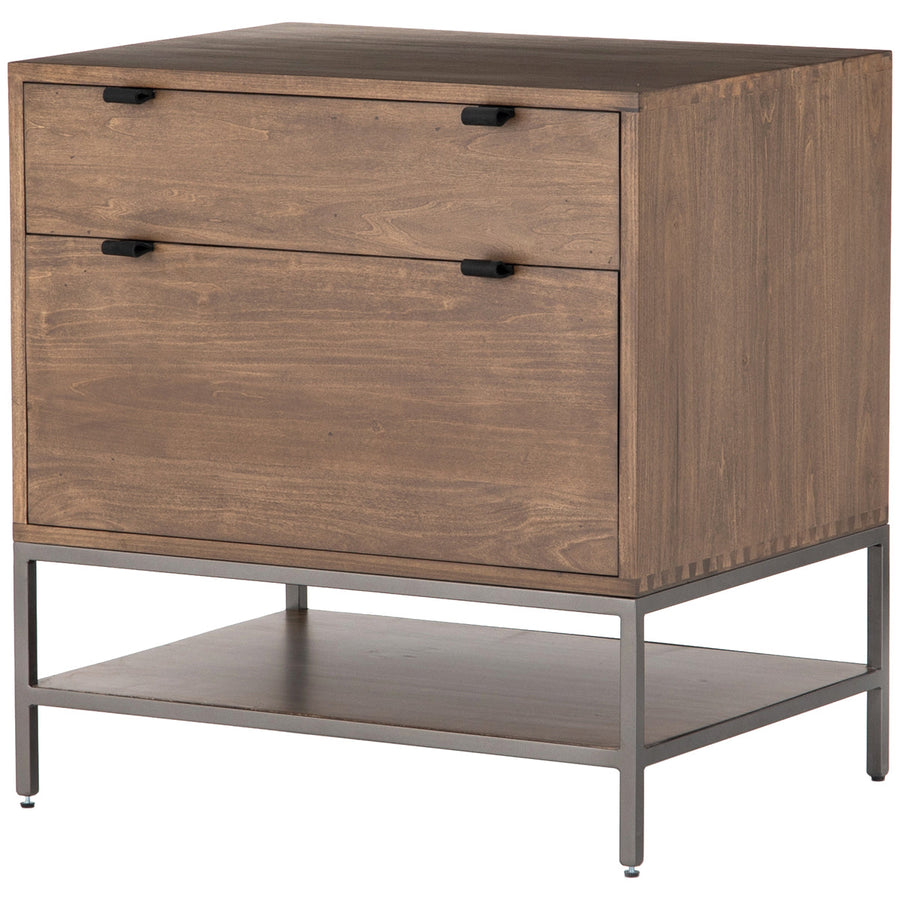 Four Hands Fulton Trey Modular Filing Cabinet - Auburn Poplar