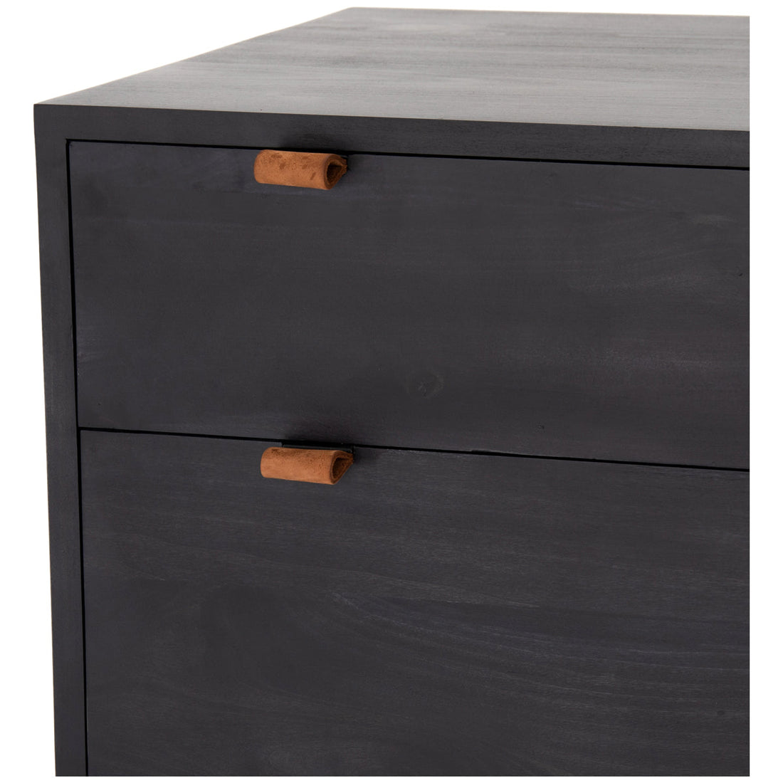 Four Hands Fulton Trey Modular Filing Cabinet - Black Wash