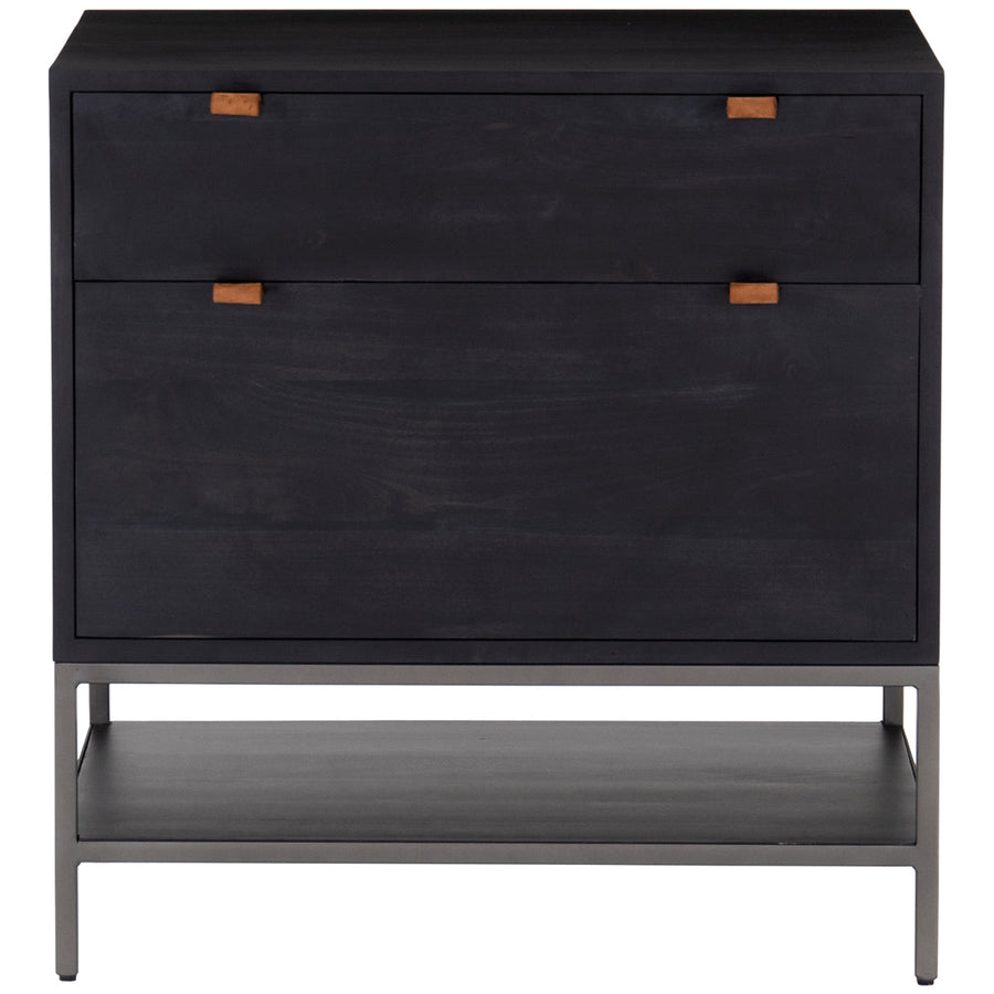 Four Hands Fulton Trey Modular Filing Cabinet - Black Wash