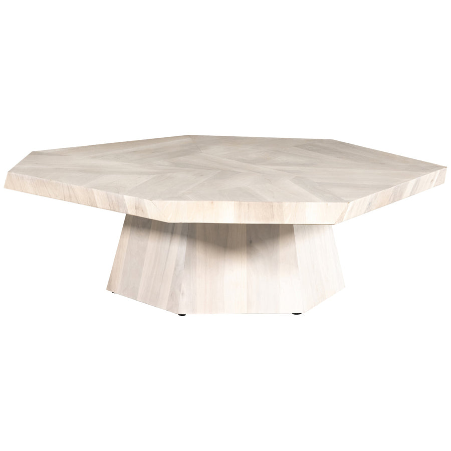 Four Hands Wesson Brooklyn Coffee Table - Ashen Walnut