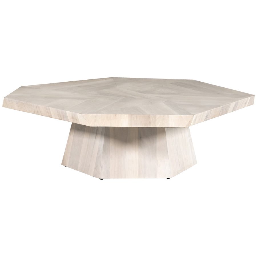 Four Hands Wesson Brooklyn Coffee Table - Ashen Walnut