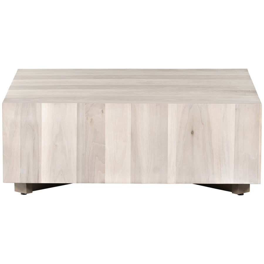 Four Hands Wesson Hudson Square Coffee Table - Ashen Walnut