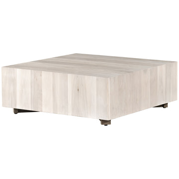 Four Hands Wesson Hudson Square Coffee Table - Ashen Walnut