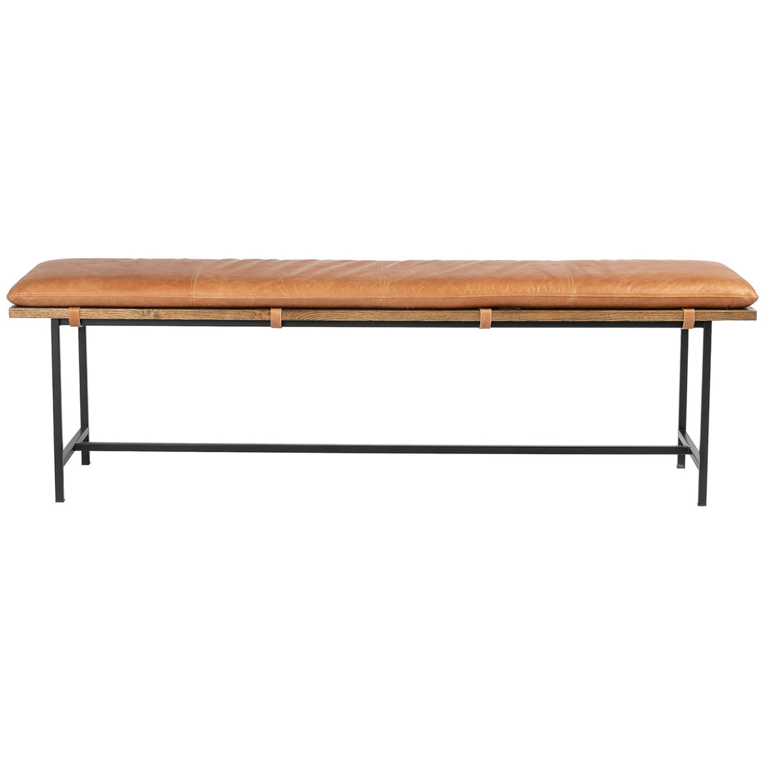 Four Hands Ashford Gabine Accent Bench - Brandy