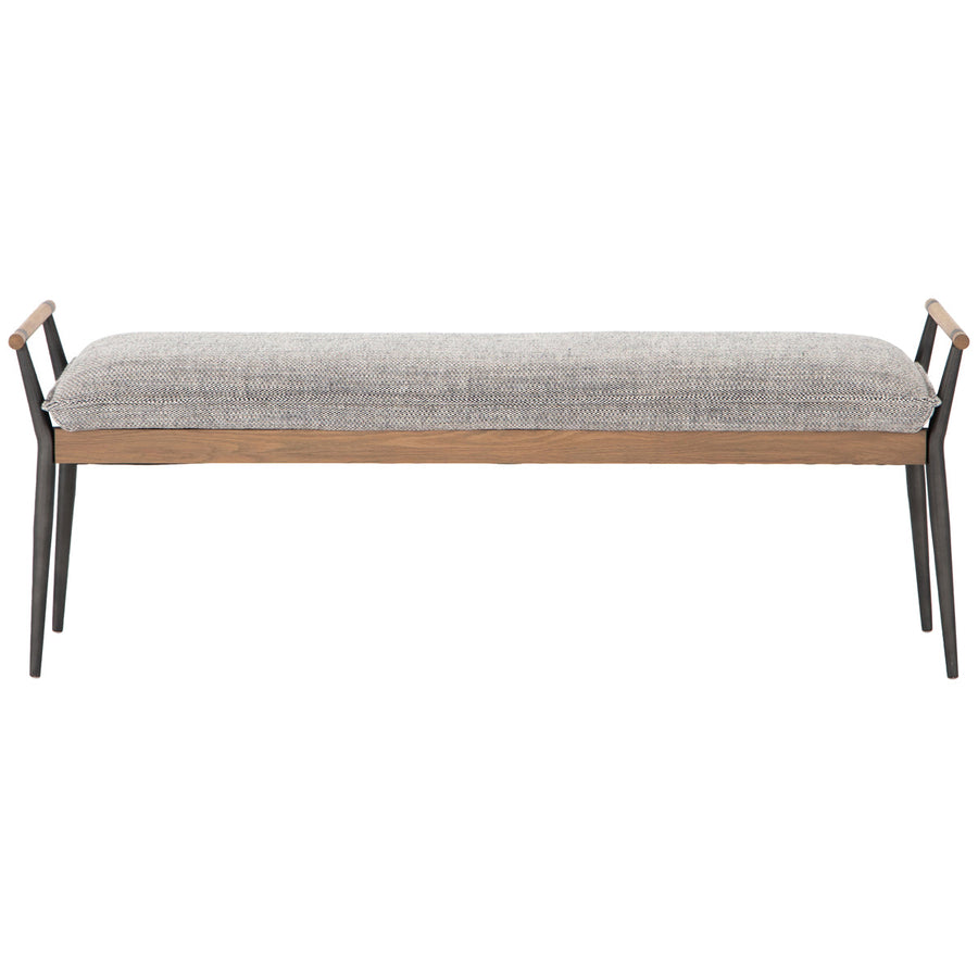 Four Hands Grayson Charlotte Bench - Thames Raven