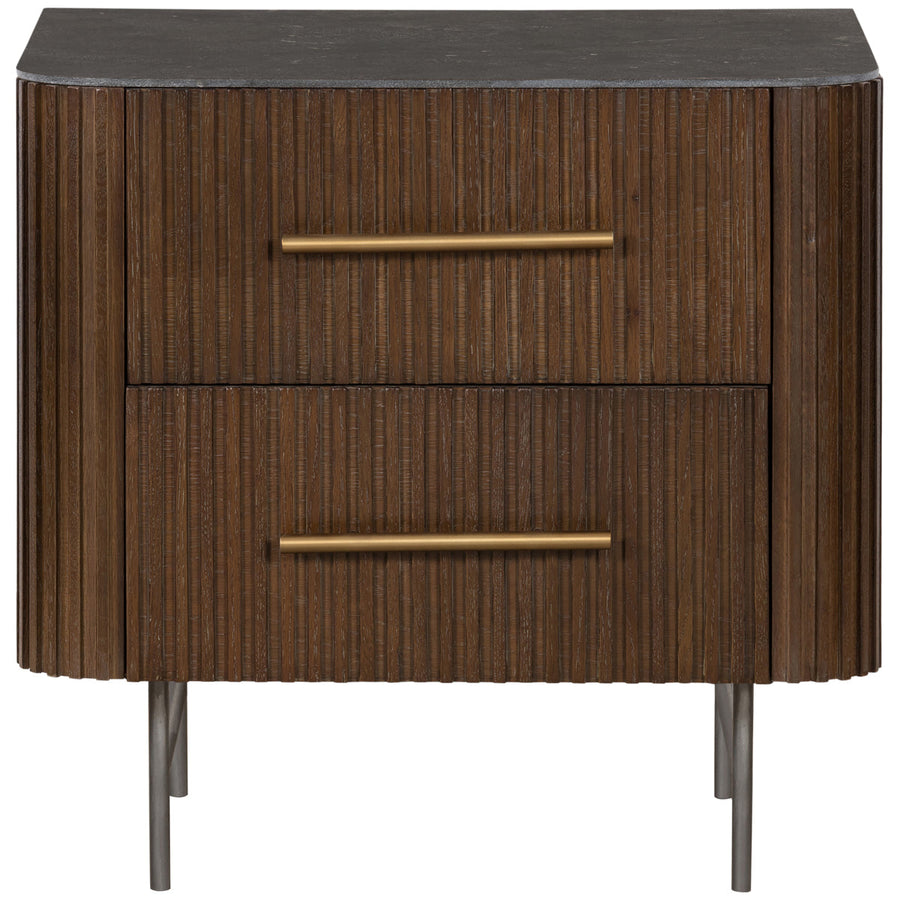 Four Hands Collins Fletcher Nightstand - Bluestone