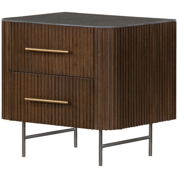 Four Hands Collins Fletcher Nightstand - Bluestone