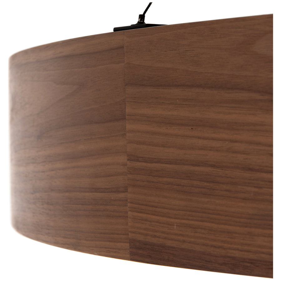 Four Hands Stockton Baum Chandelier - Dark Walnut