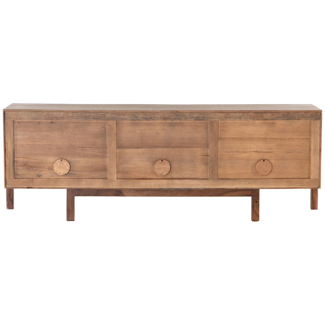 Four Hands Merritt Reza Media Console - Smoked Honey