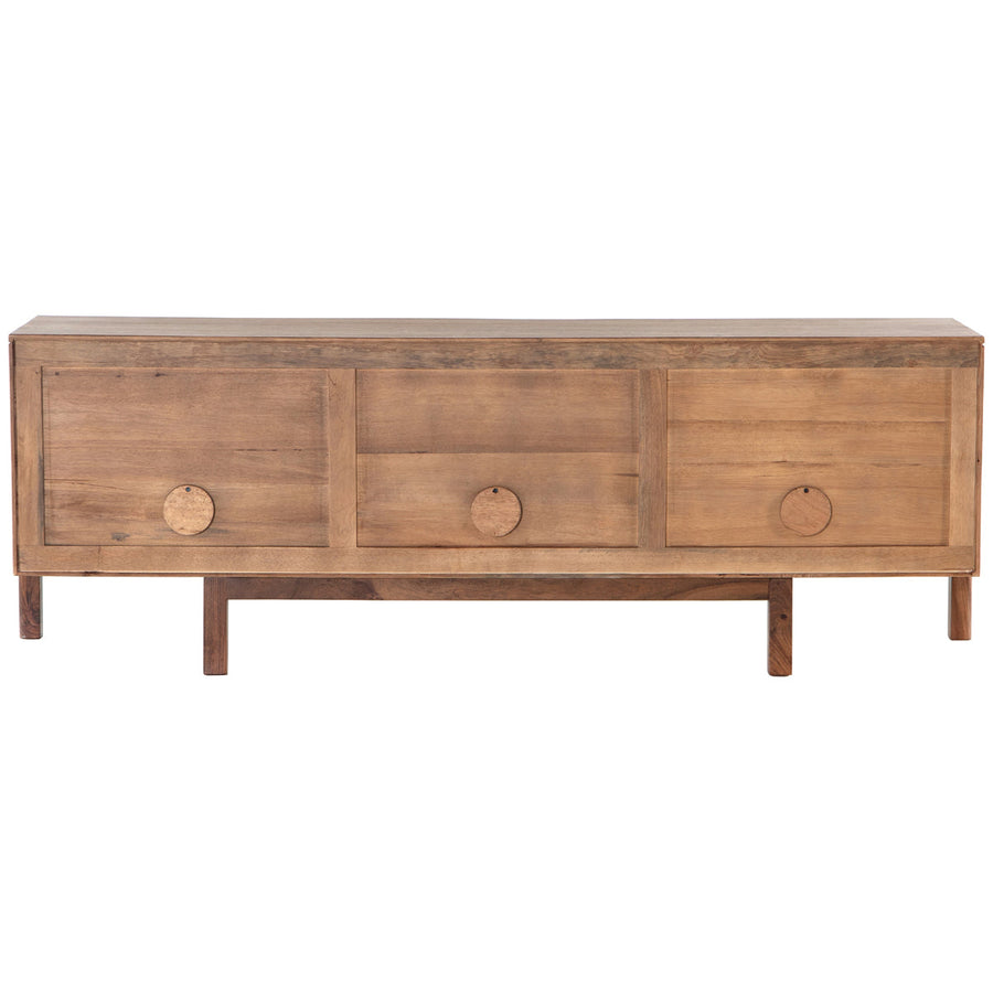 Four Hands Merritt Reza Media Console - Smoked Honey