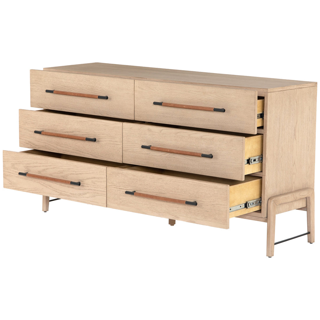 Four Hands Filmore Rosedale 6-Drawer Dresser - Yucca Oak