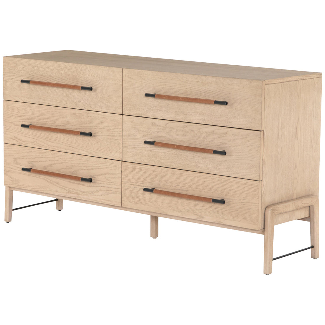 Four Hands Filmore Rosedale 6-Drawer Dresser - Yucca Oak