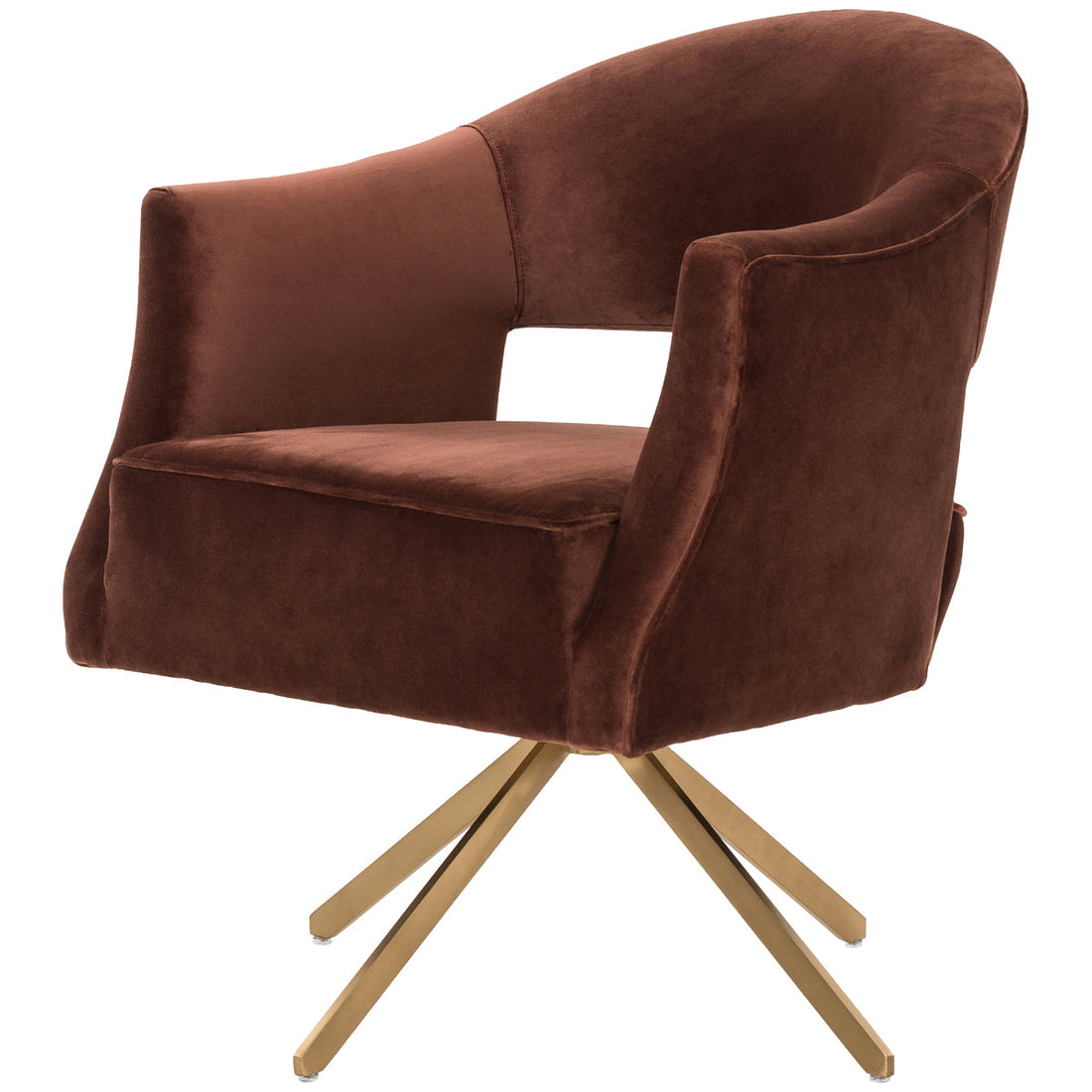 Four Hands Grayson Adara Desk Chair - Surrey Auburn