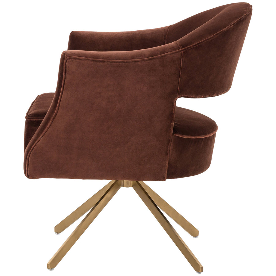 Four Hands Grayson Adara Desk Chair - Surrey Auburn