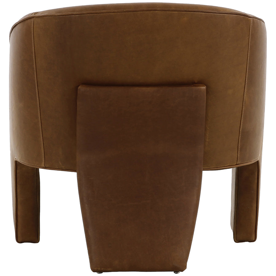 Four Hands Grayson Fae Leather Chair