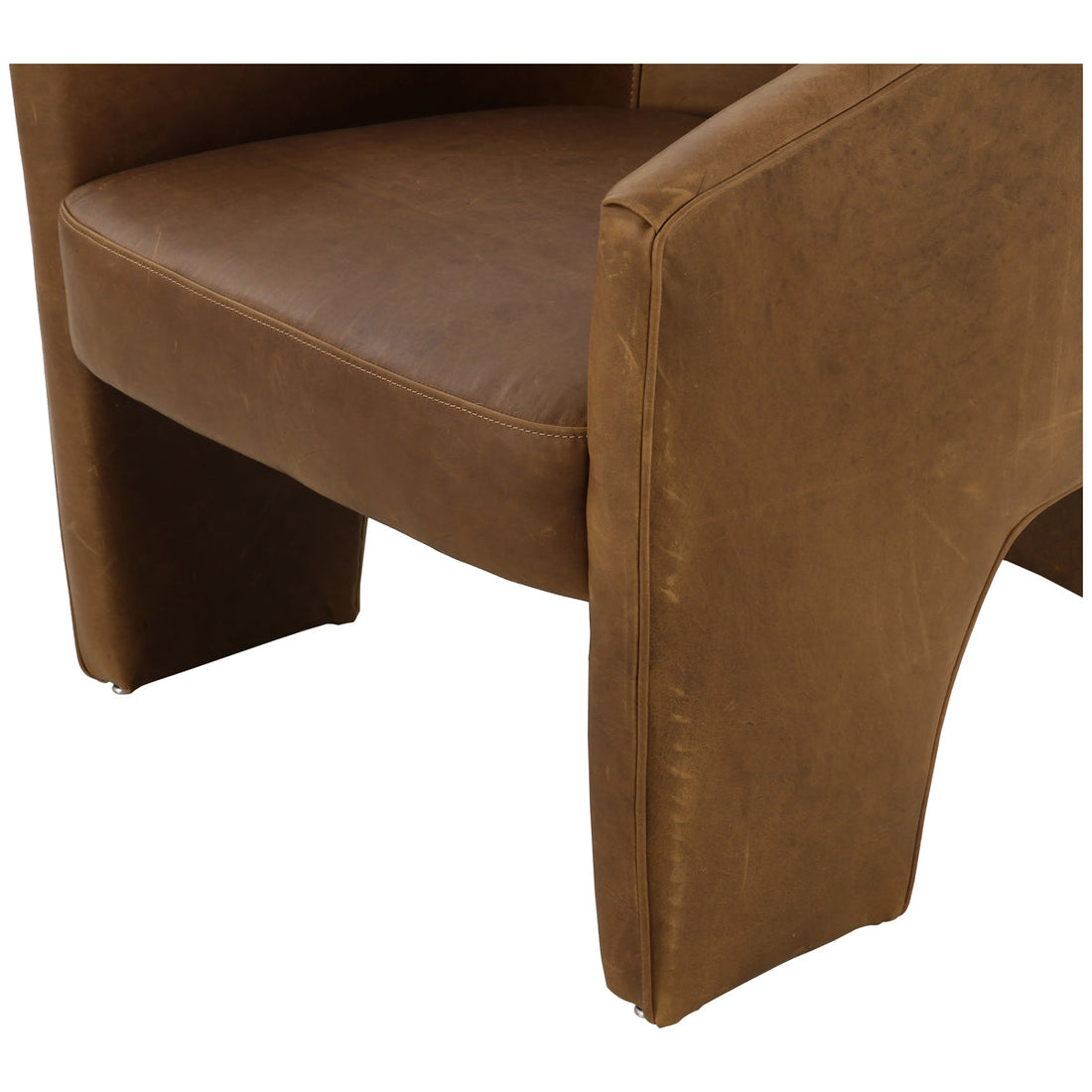 Four Hands Grayson Fae Leather Chair