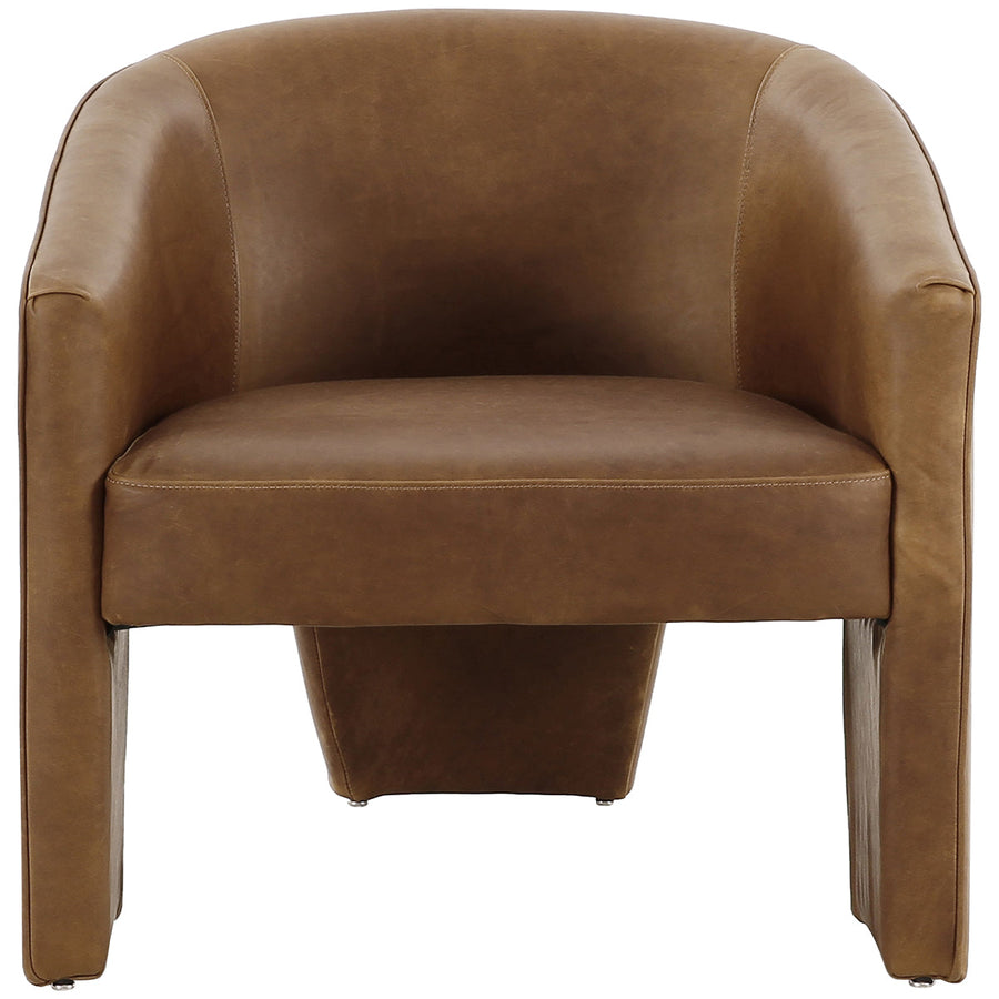 Four Hands Grayson Fae Leather Chair