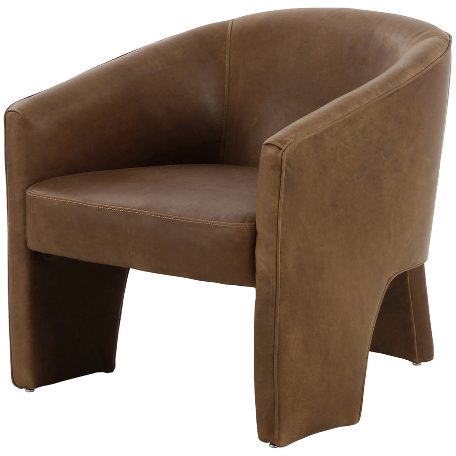 Four Hands Grayson Fae Leather Chair