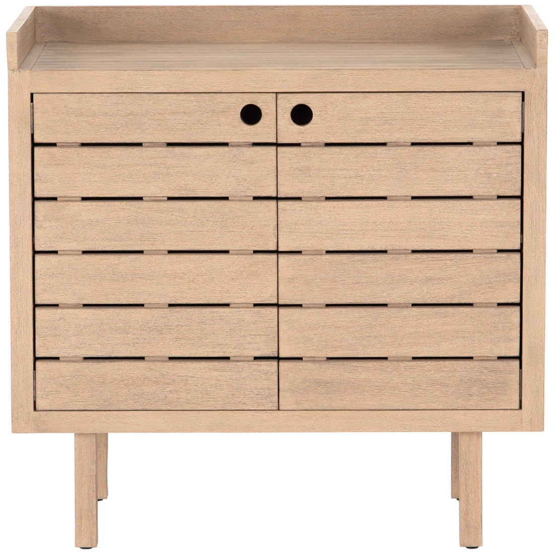 Four Hands Solano Lula Small Outdoor Sideboard - Washed Brown