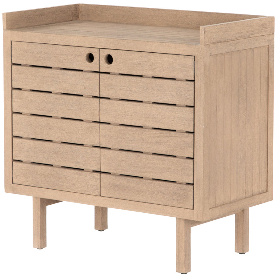 Four Hands Solano Lula Small Outdoor Sideboard - Washed Brown