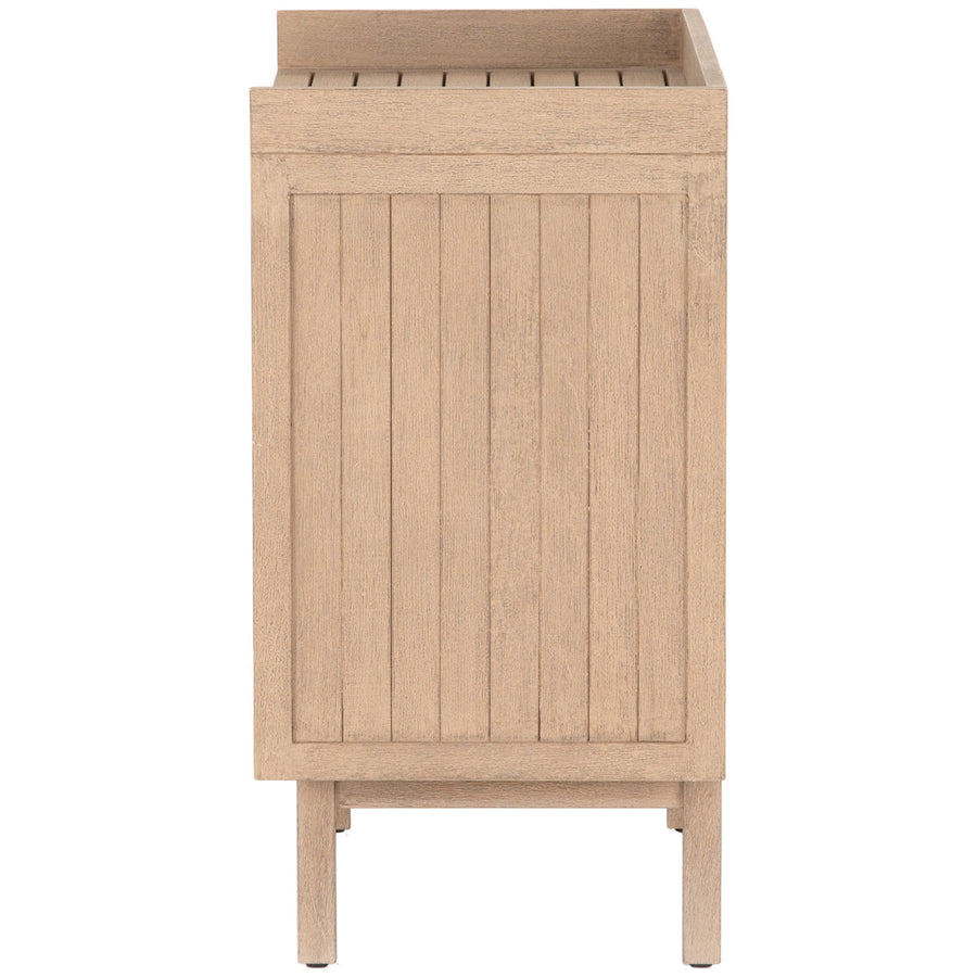 Four Hands Solano Lula Small Outdoor Sideboard - Washed Brown