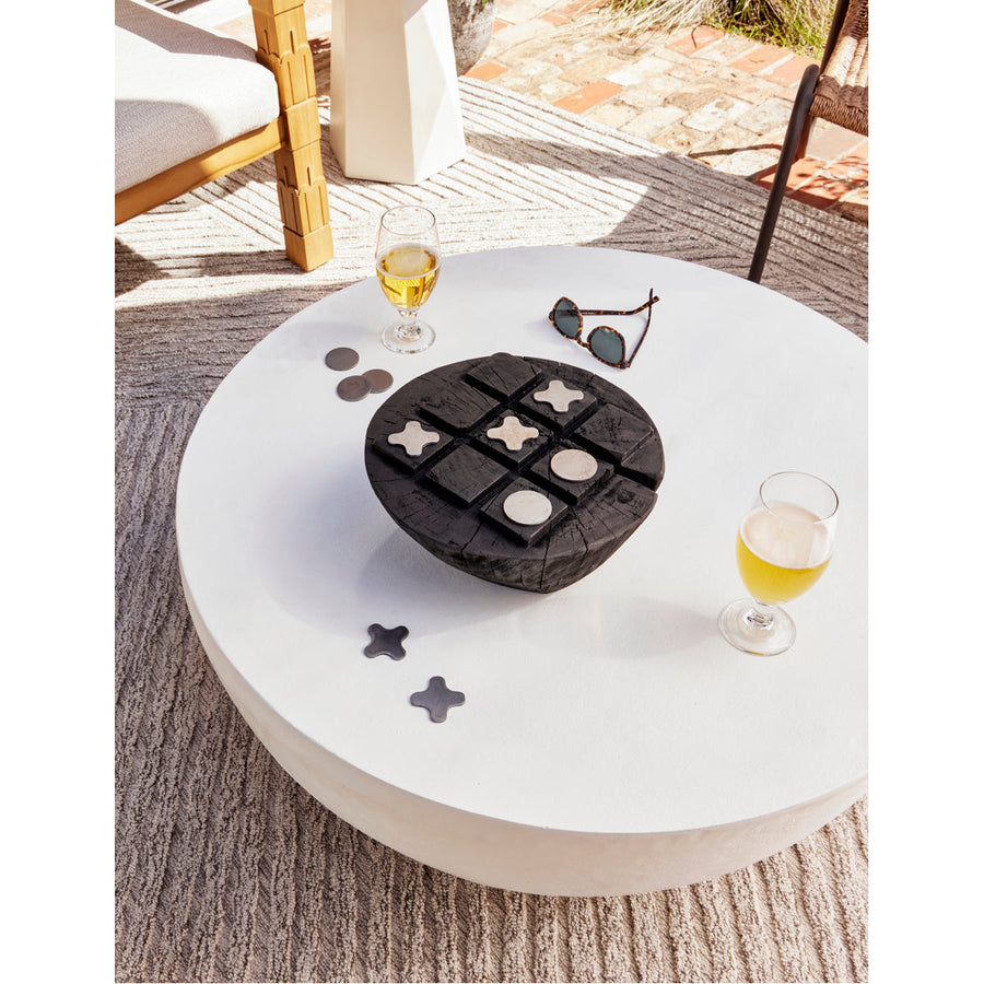 Four Hands Marlow Basil Round Outdoor Coffee Table