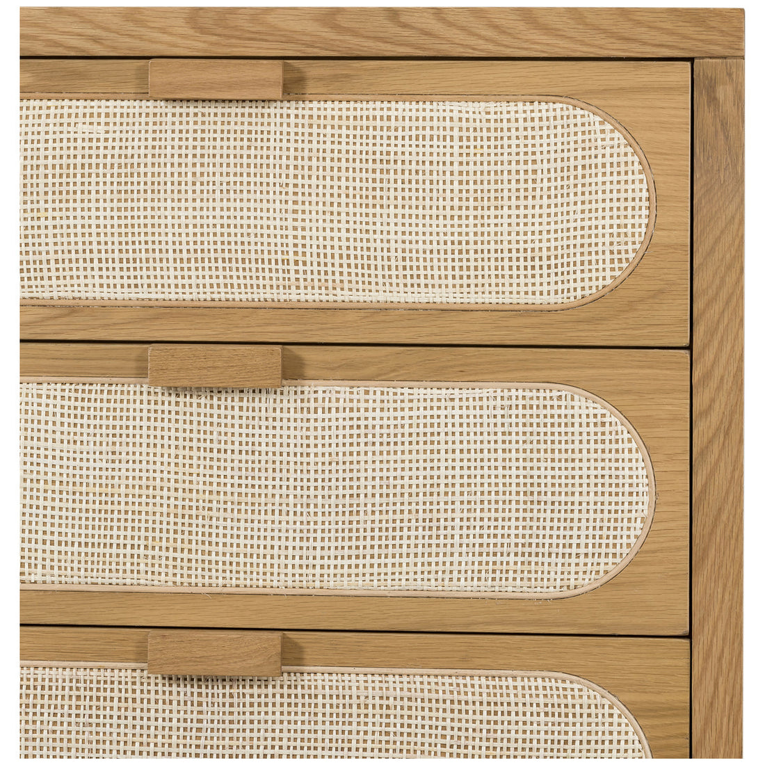 Four Hands Filmore Allegra 5-Drawer Dresser - Natural Cane