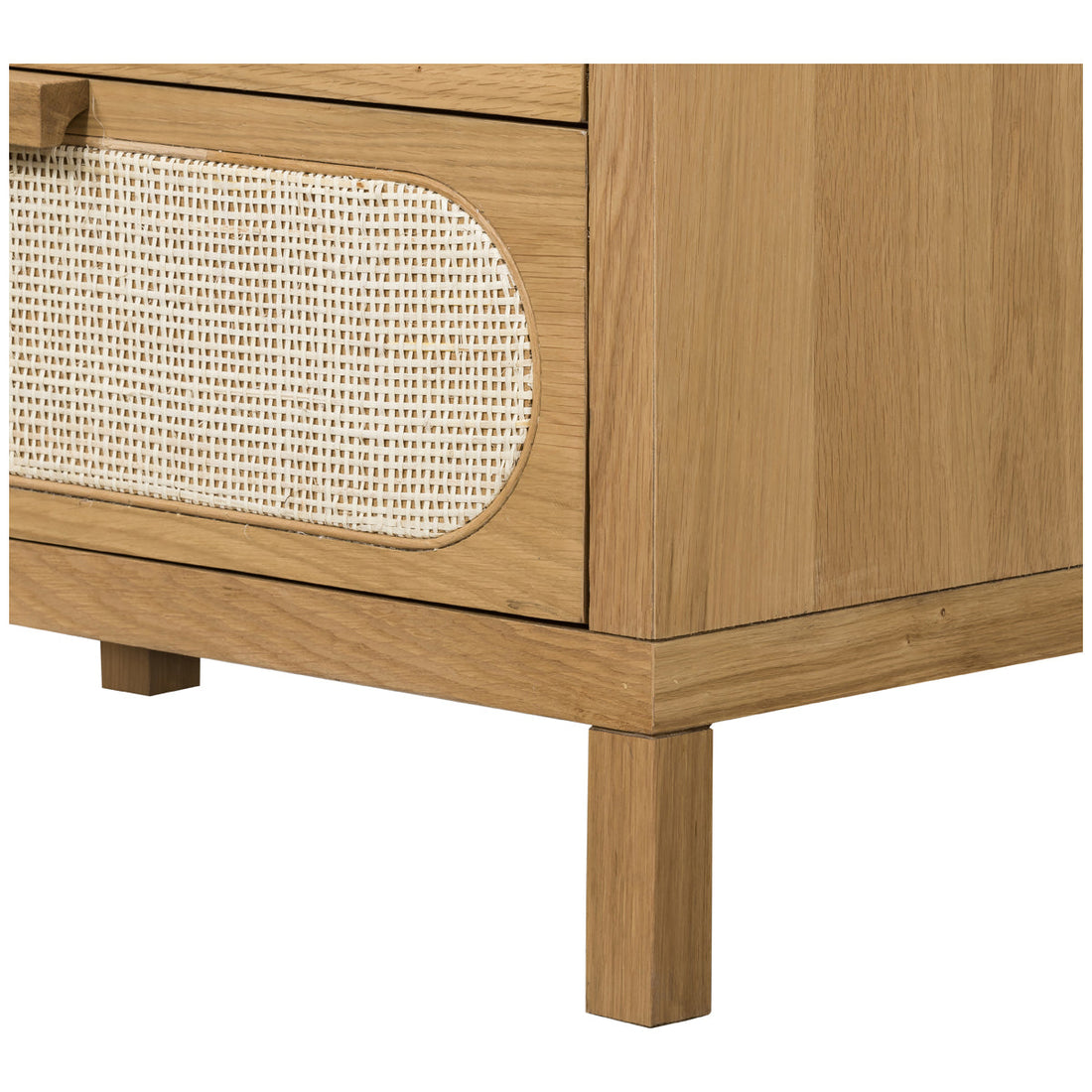 Four Hands Filmore Allegra 5-Drawer Dresser - Natural Cane