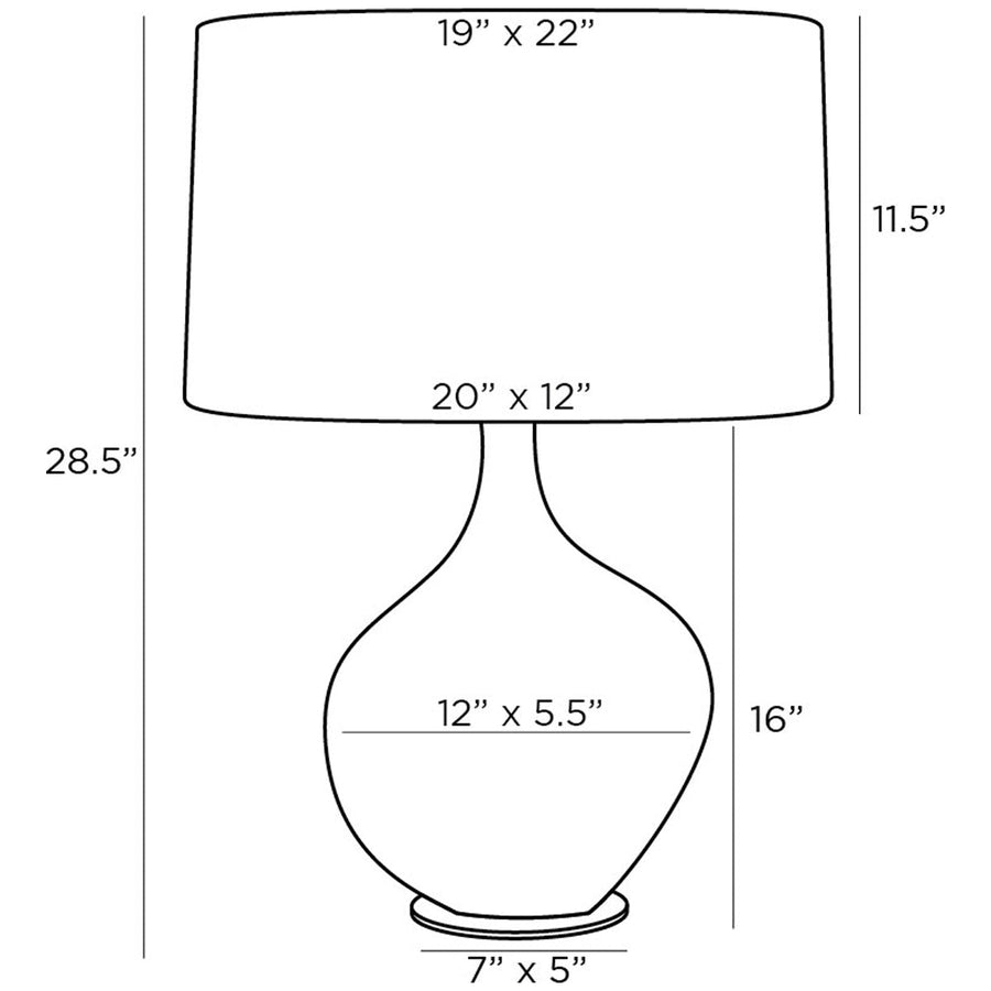 Arteriors Stillwater Lamp