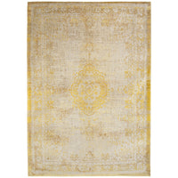 Louis de Poortere Fading World Medallion 9062 Grey Yellow Rug