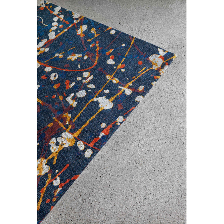 Louis de Poortere Gallery Expression 9220 Abstract Blue Rug