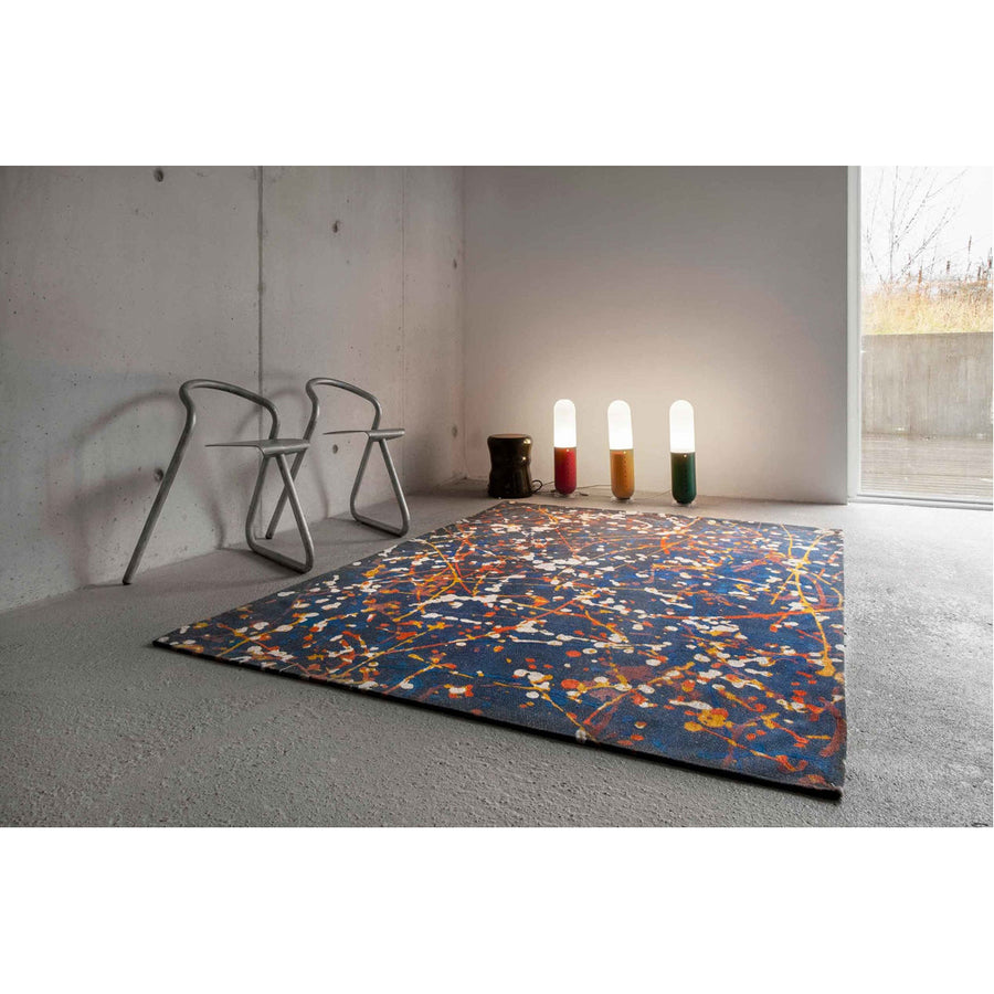 Louis de Poortere Gallery Expression 9220 Abstract Blue Rug