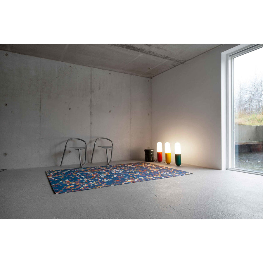 Louis de Poortere Gallery Expression 9220 Abstract Blue Rug