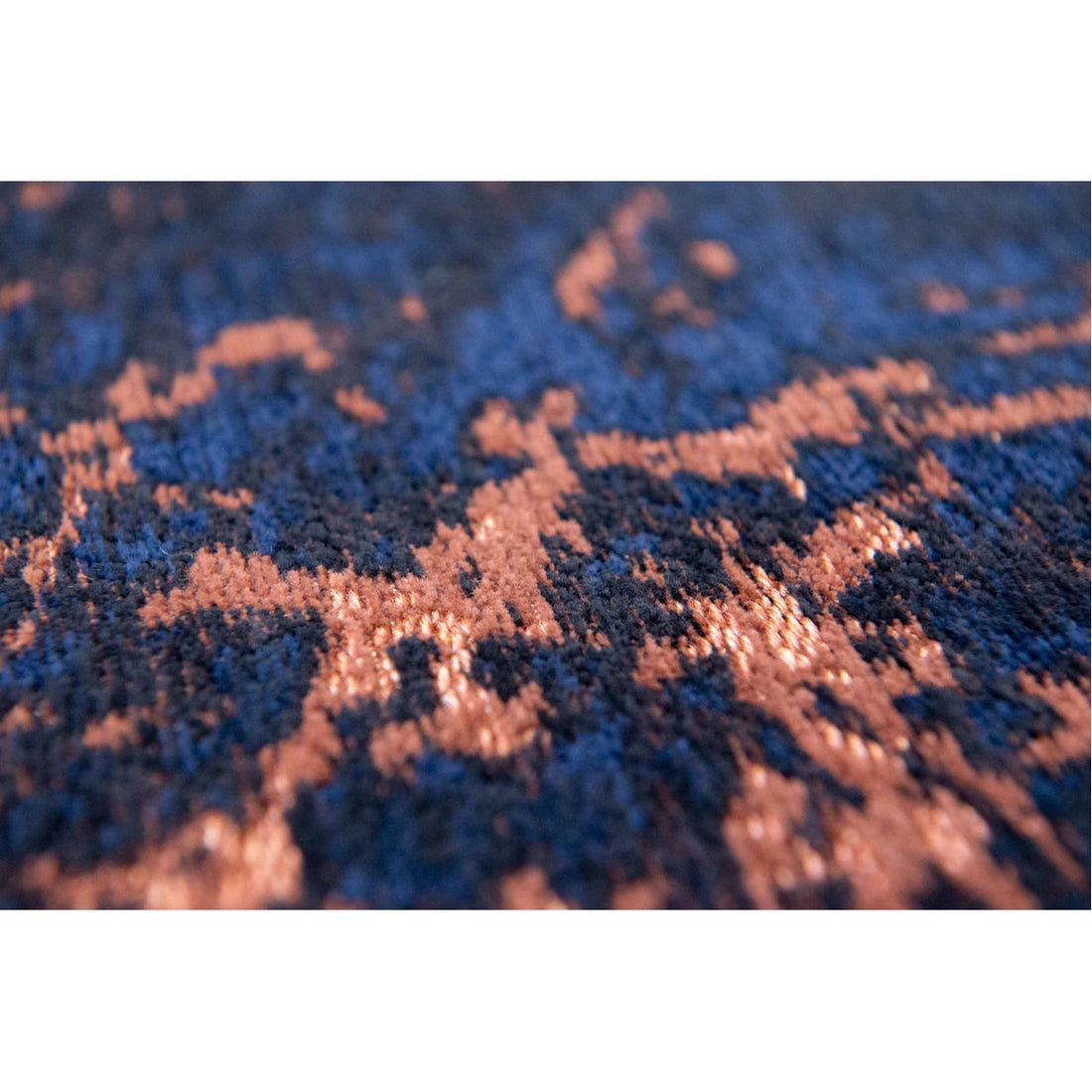 Louis de Poortere Mad Men Stellar 9217 Blue Star Rug