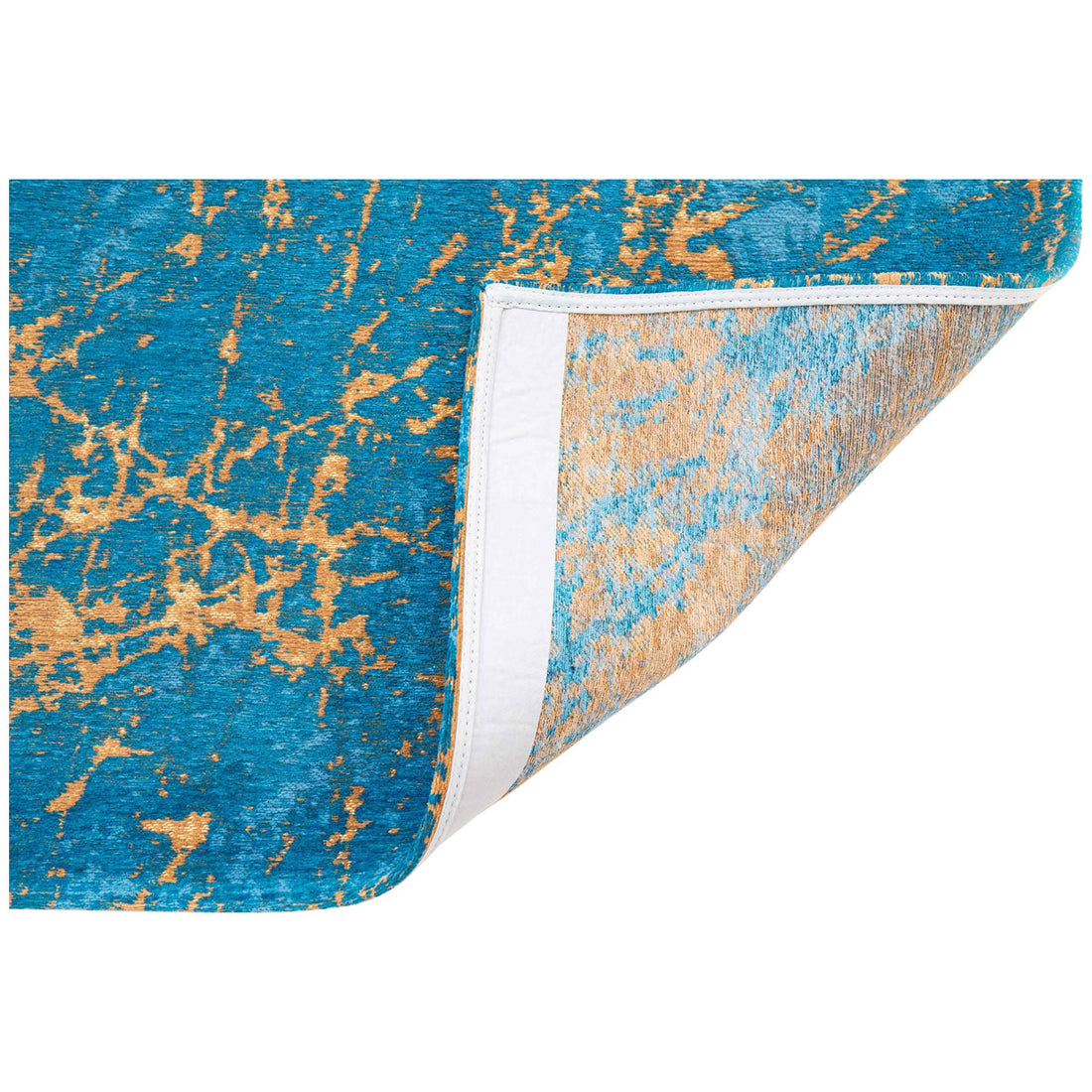 Louis de Poortere Mad Men Stellar 9218 Lightning Turquoise Rug