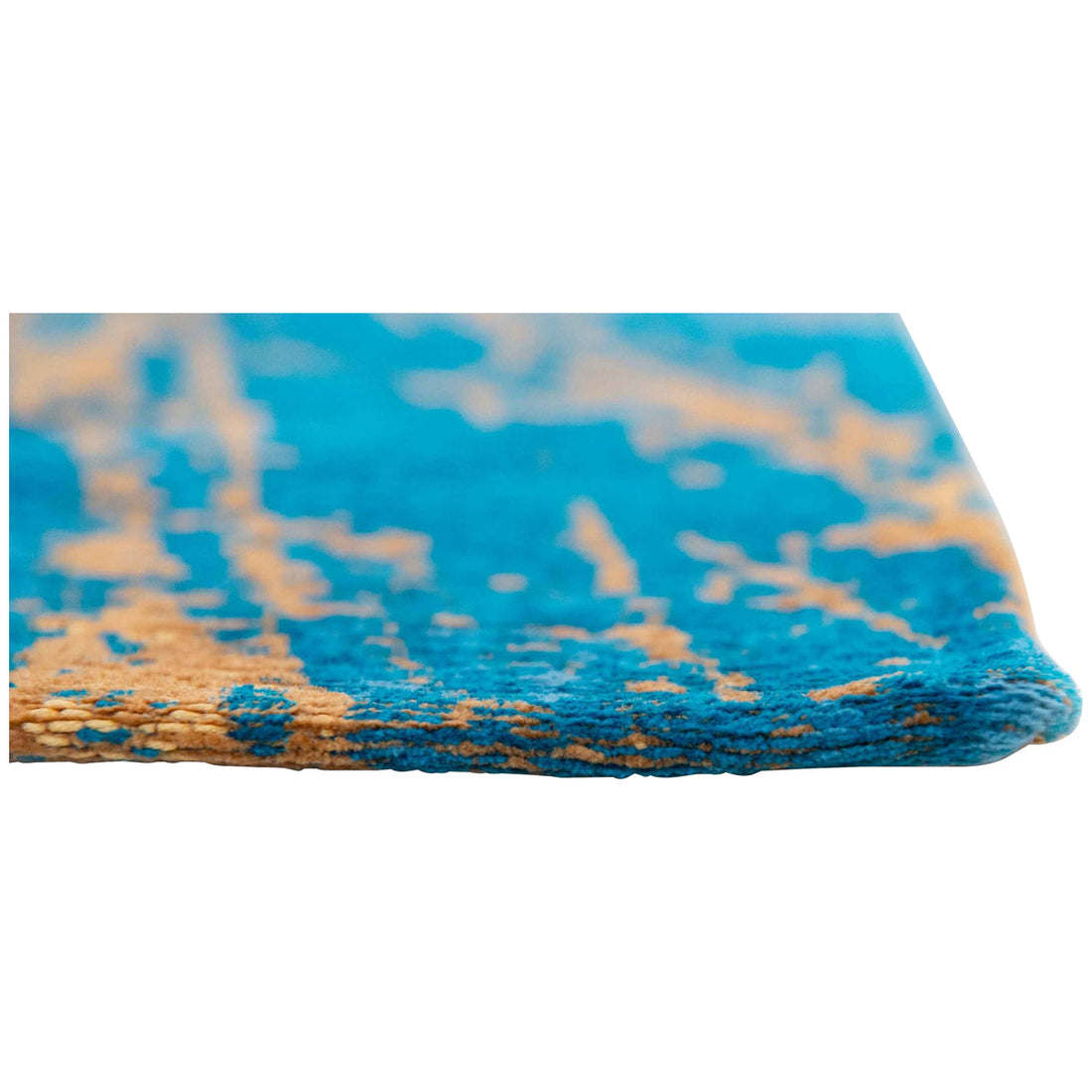 Louis de Poortere Mad Men Stellar 9218 Lightning Turquoise Rug