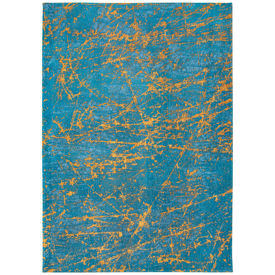 Louis de Poortere Mad Men Stellar 9218 Lightning Turquoise Rug